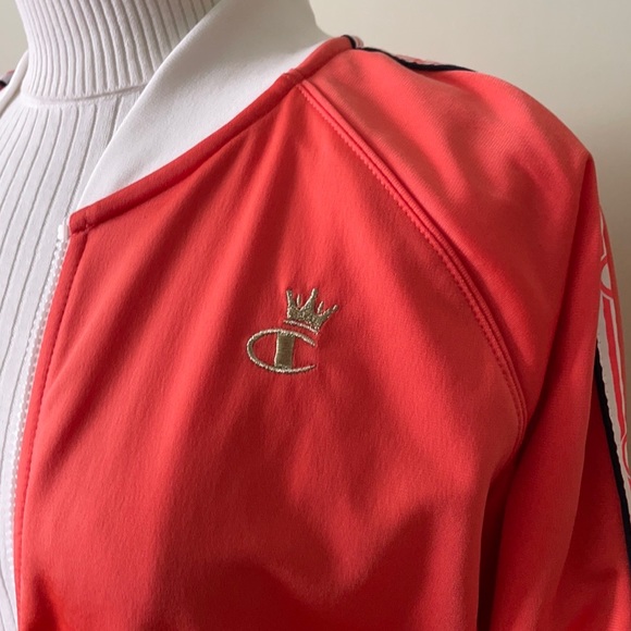 NWOT Champion Orange Sports Jacket, Size L - Picture 5 of 15